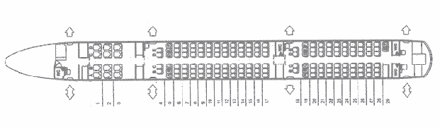Ту 204 схема салона TUPOLEV TU 204